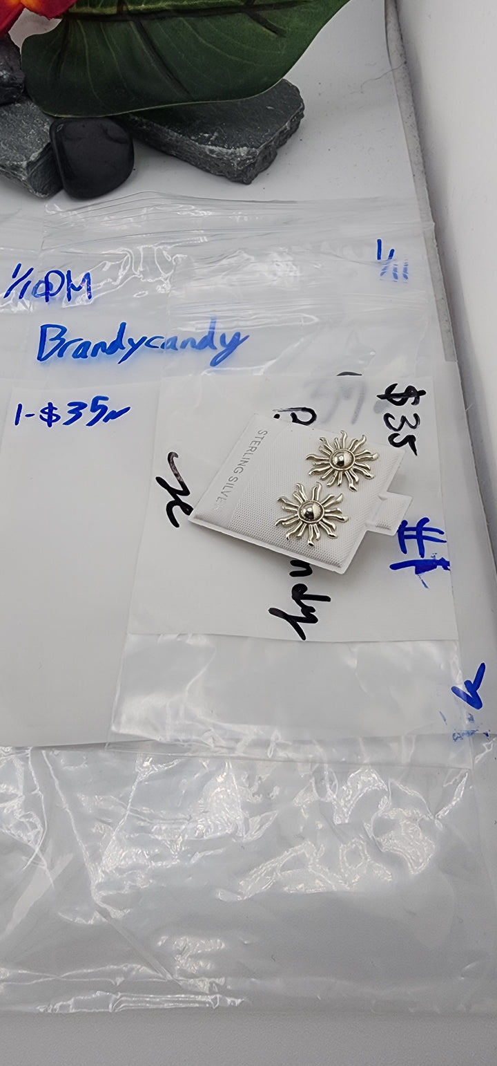 Custom sterling silver items - PM SHOW RESERVED FOR: Brandycandy - 1/11/2026 tiktok Live Show - 1 Sterling Silver Items