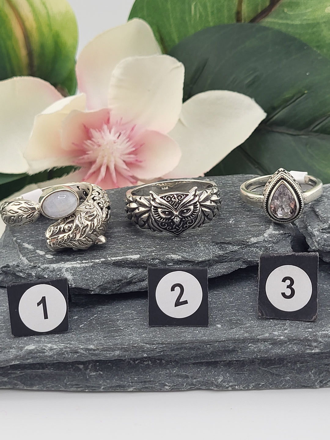 RESERVED FOR: WildzEdge  - 1/28/2025 AM Show -3 Sterling Silver Items