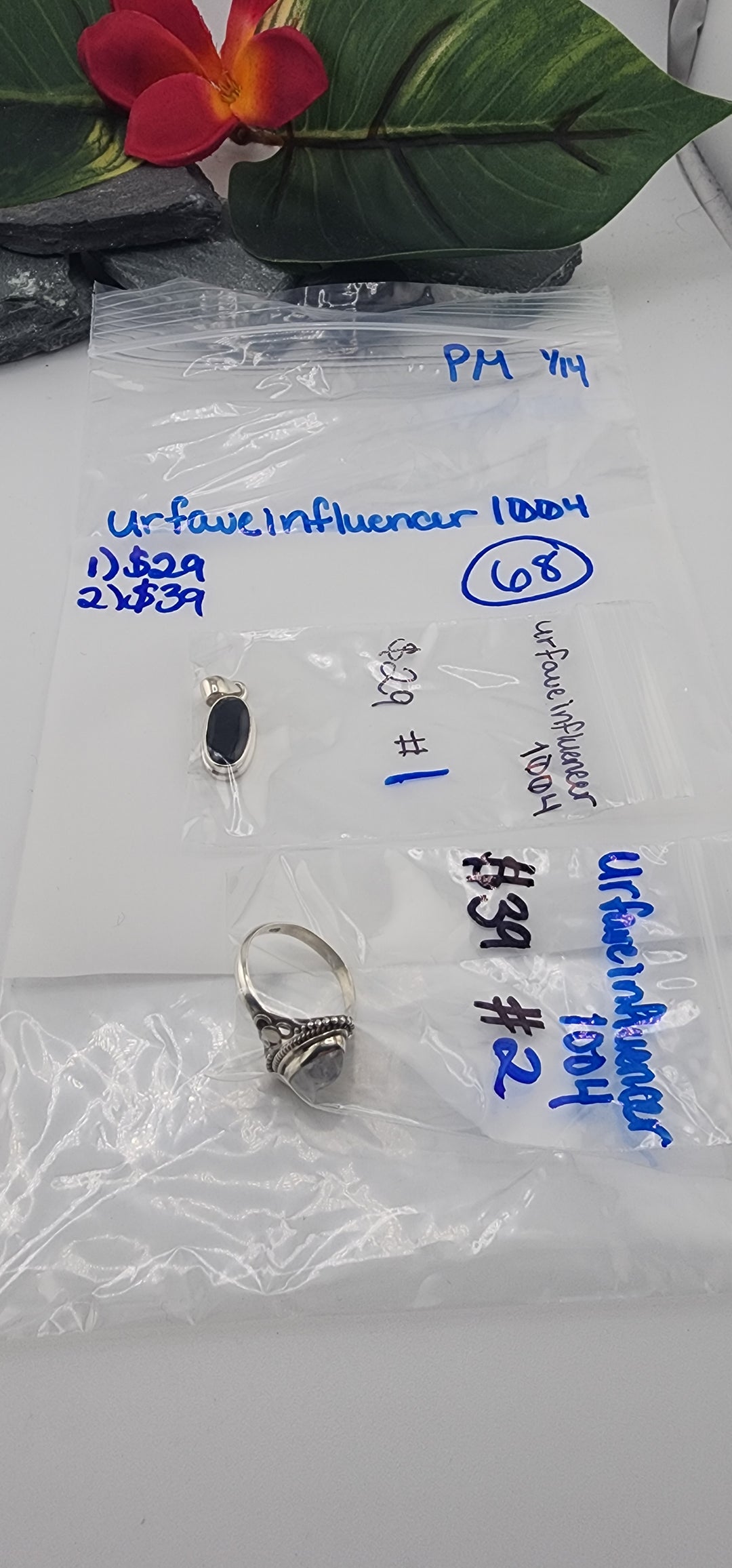 Custom sterling silver items - PM SHOW RESERVED FOR: urfaveinfluencer1004- 1/14/2026 tiktok Live Show - 2 Sterling Silver Items