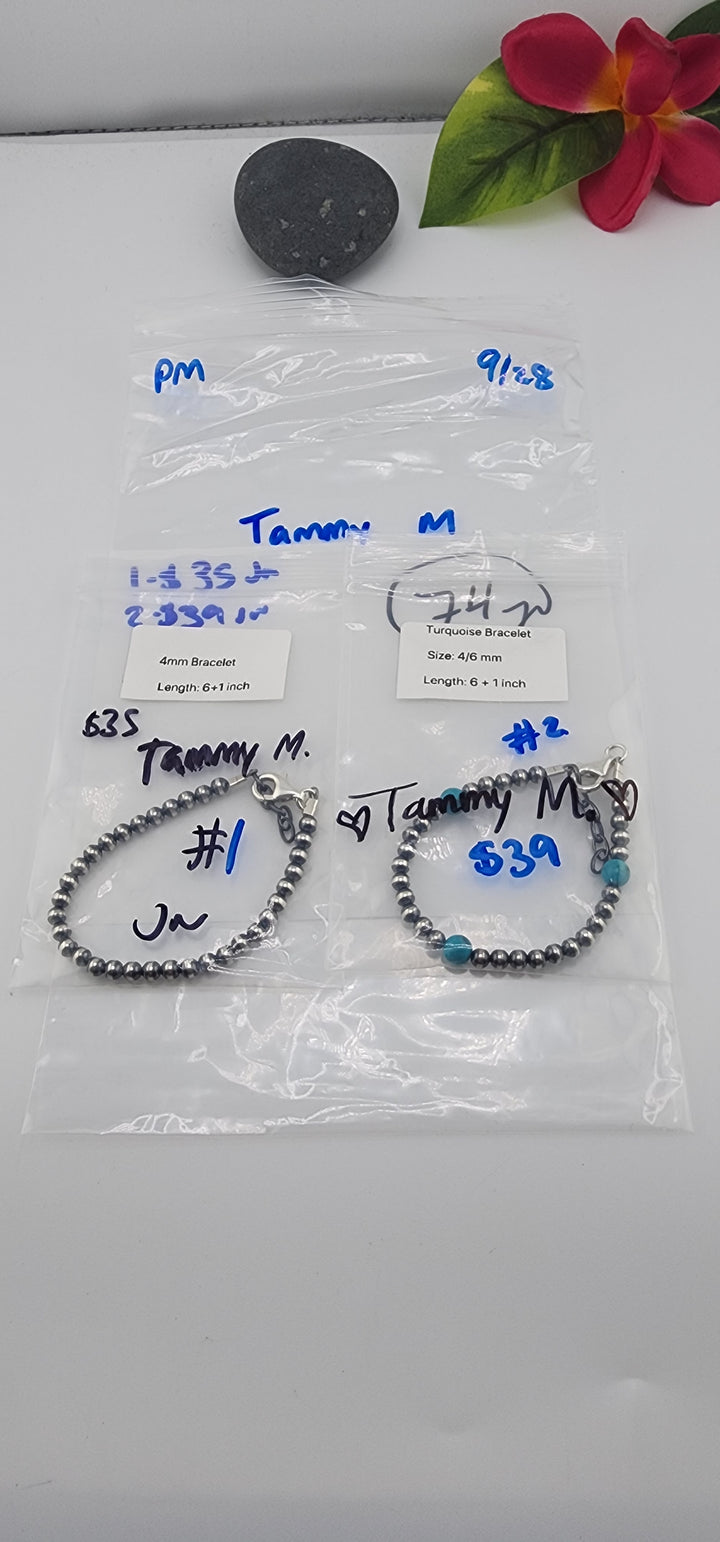 PM SHOW 48HR - RESERVED FOR: Tammy M - 9/28/2025 FL tiktok Live Show - 2 Sterling Silver Items