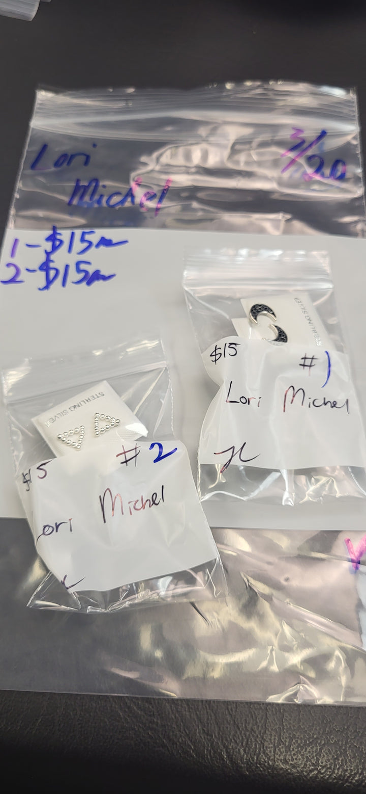 RESERVED FOR: Lori Michel - 3/20/2025 Live Show - 2 Sterling Silver Items