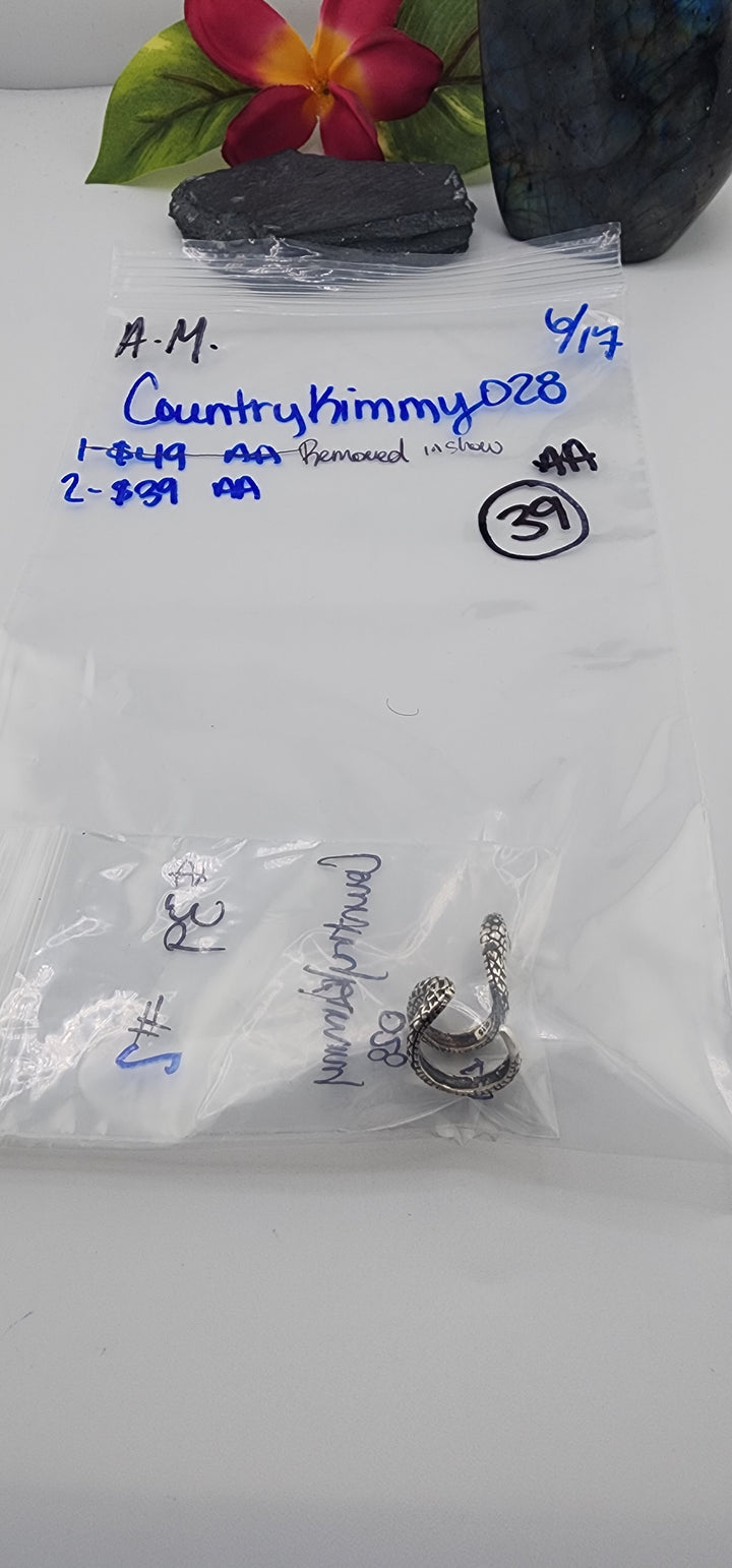 RESERVED FOR: Countrykimmy028- 6/17/2025 tiktok A.M Live Show - 1 Sterling Silver Items