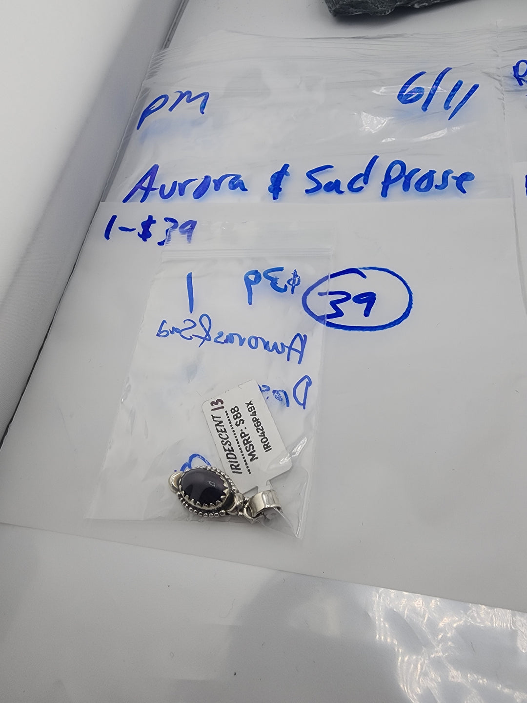 Auroras&SadProse - 6/11/26 PM - 1 925 Sterling Silver