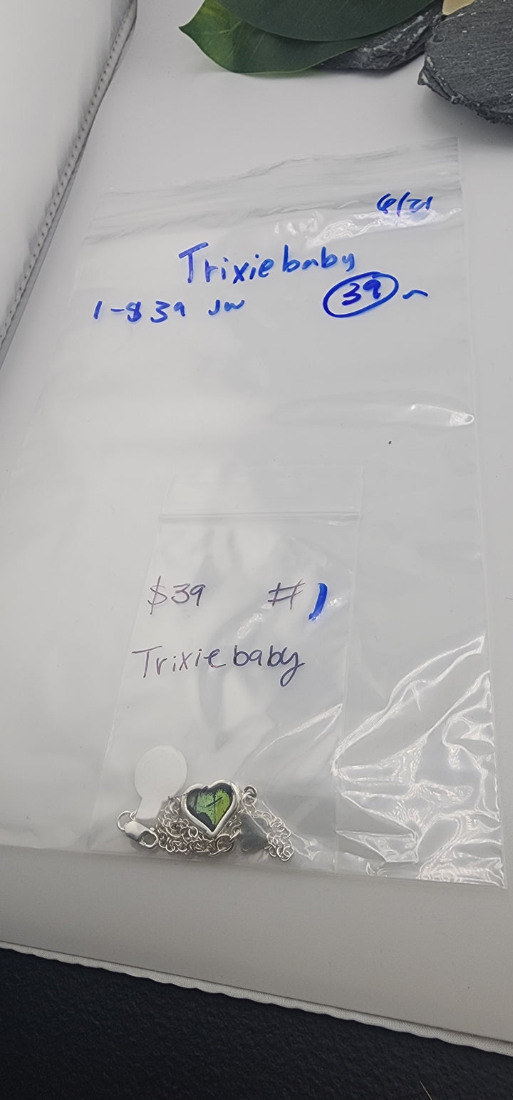 48HR - RESERVED FOR:  Trixiebaby- 6/21/2025 FL tiktok Live Show -1  Sterling Silver Item