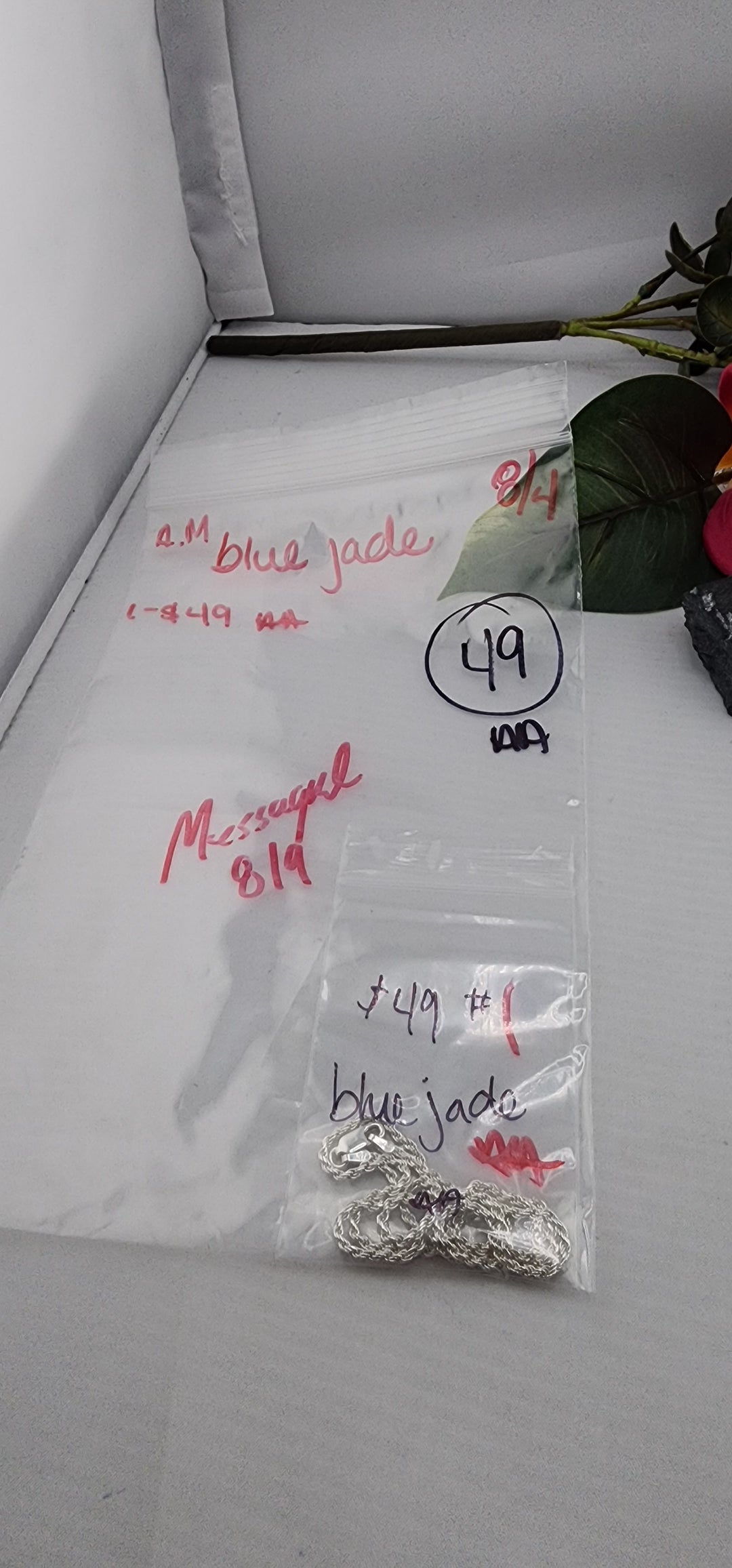 AM SHOW 48HR - RESERVED FOR: blue jade - 8/4/2025 FL tiktok Live Show - 1 Sterling Silver Items