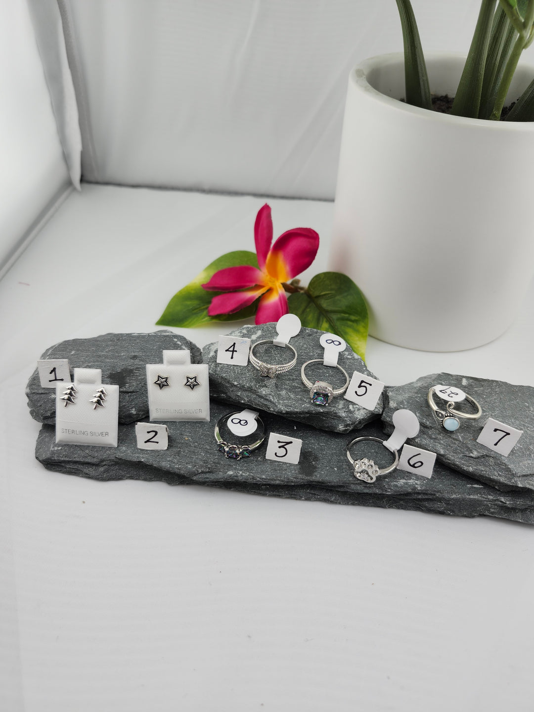 RESERVED FOR:   Pat O'Leary -11/16/2024 - 7 Sterling Silver Items