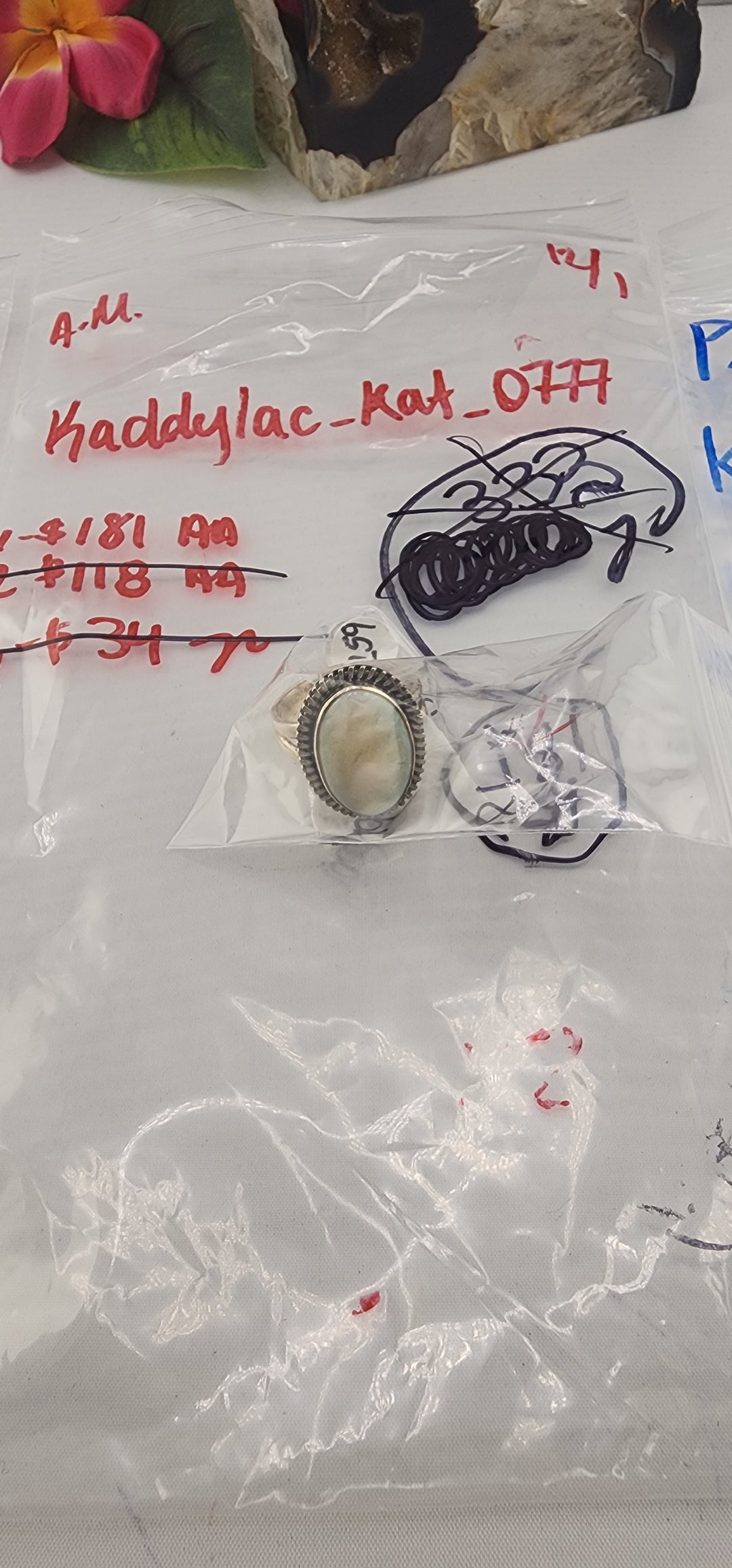 AM SHOW 48HR RESERVED FOR: Kaddylac_kat_0777 - 12/1/2025 FL tiktok Live Show - 1 Sterling Silver Items
