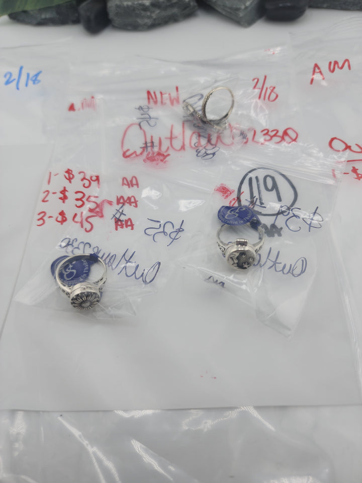 Outlaws2330 - 2/18/26 - 3 925 Sterling Silver Items