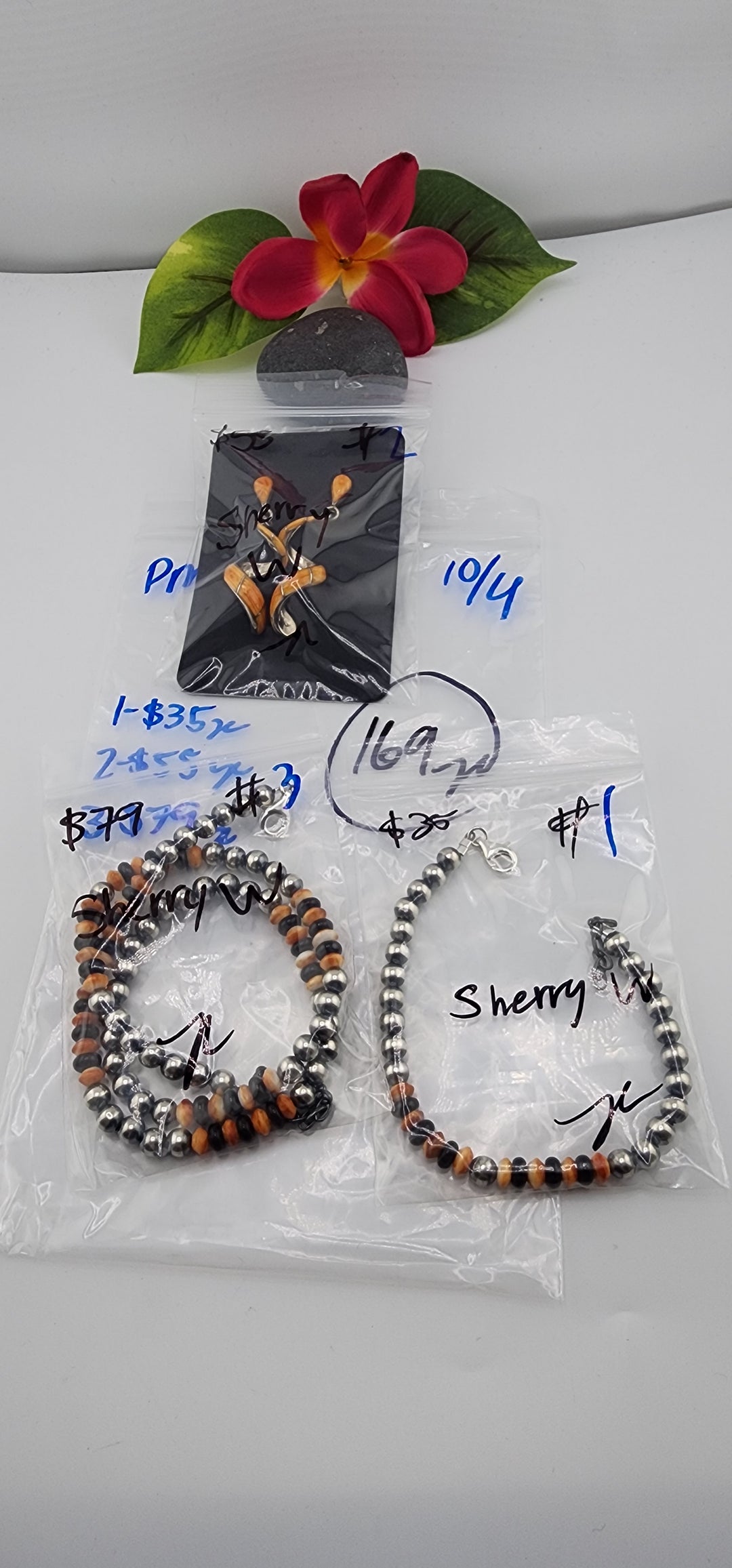 PM SHOW 48HR - RESERVED FOR: sherry w - 10/4/2025 FL tiktok Live Show - 3 Sterling Silver Items