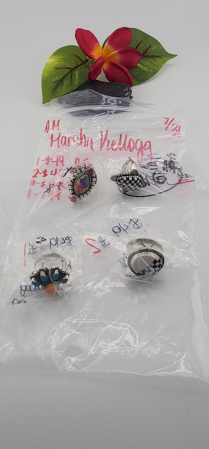 AM SHOW 48HR - RESERVED FOR: Marsha Kellogg - 7/31/2025 FL tiktok Live Show - 4 Sterling Silver Items