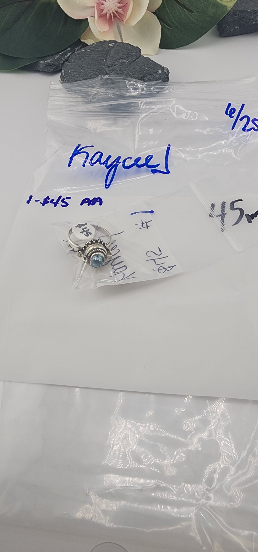 RESERVED FOR: KayceeJ  - 6/25/2025 tiktok Reservation Live Show - 1 Sterling Silver Items