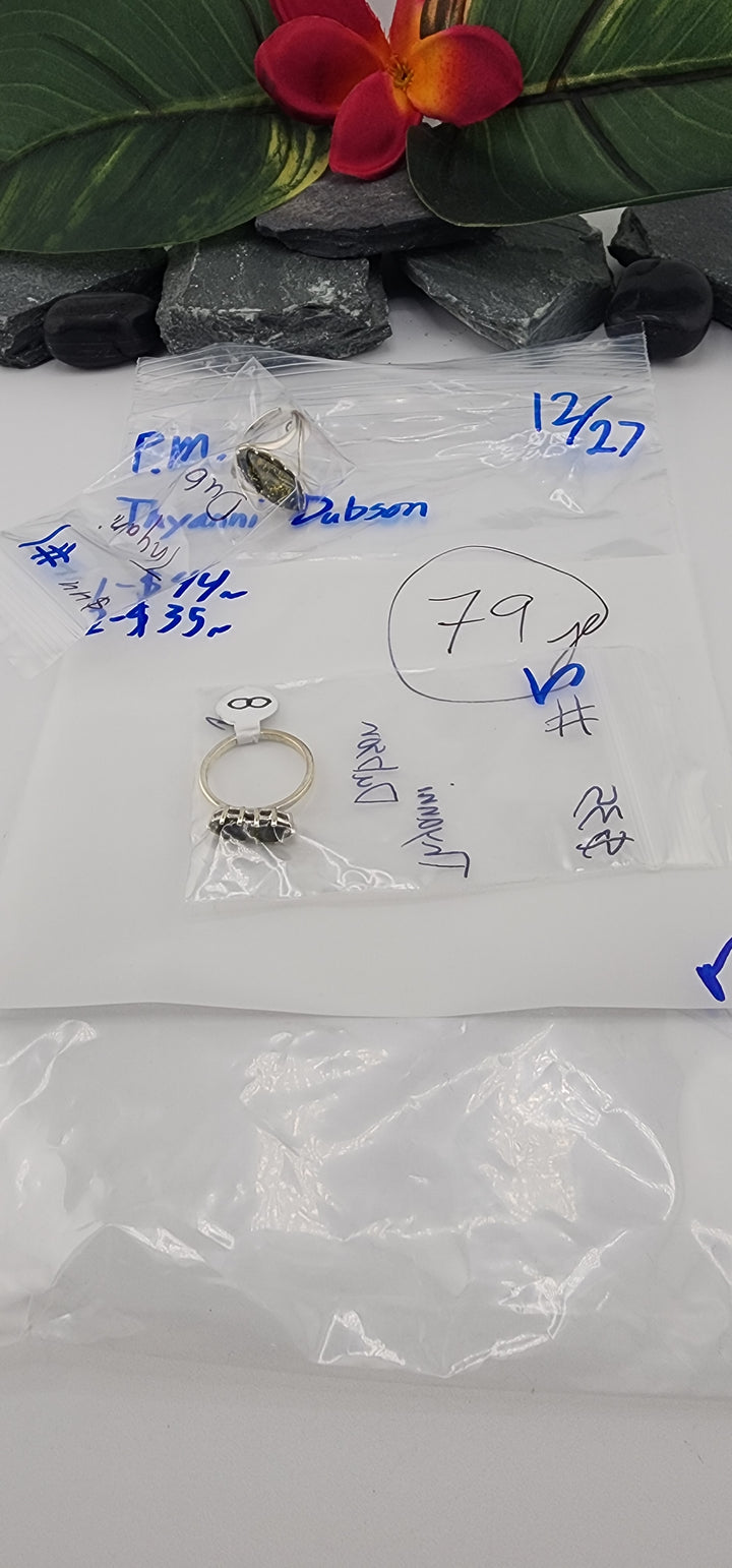 PM SHOW 48HR - RESERVED FOR: Thyanni Dubon - 12/27/2025 tiktok Live Show - 2 Sterling Silver Items
