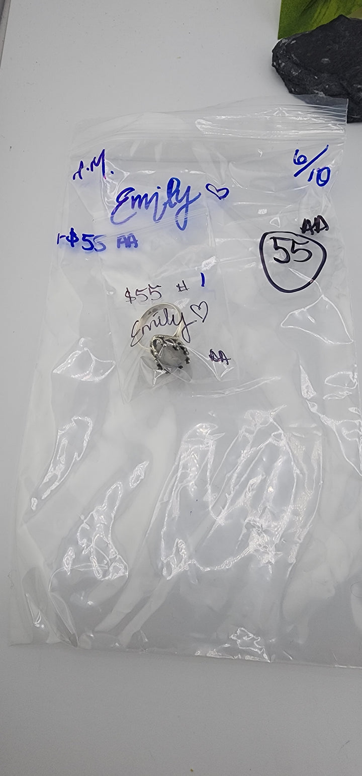 RESERVED FOR: Emily💚- 6/10/2025 tiktok A.M Live Show - 1 Sterling Silver Items