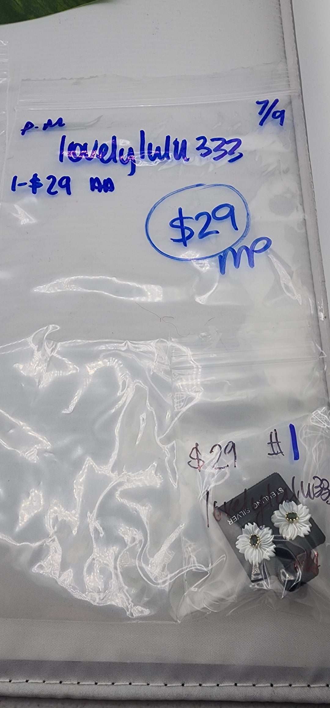 PM SHOW 48HR - RESERVED FOR: lovelylulu333  - 7/9/2025 FL tiktok Live Show -  Sterling Silver Items