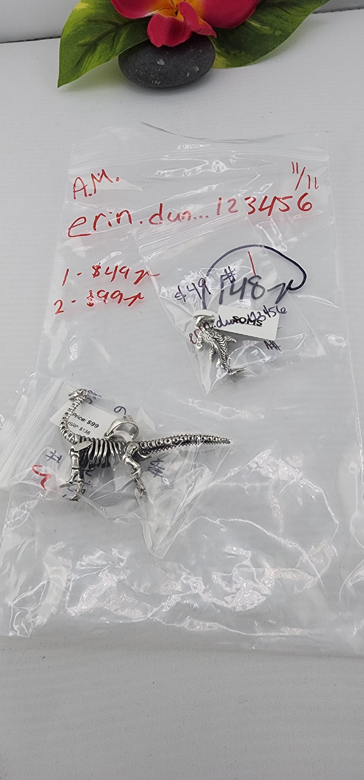 AM SHOW 48HR RESERVED FOR: erin.dun...123456 - 11/11/2025 FL tiktok Live Show - 2 Sterling Silver Items