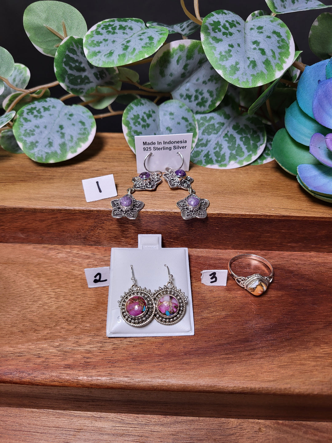RESERVED FOR: Cyn 8/18/24- 3 Sterling Silver Items