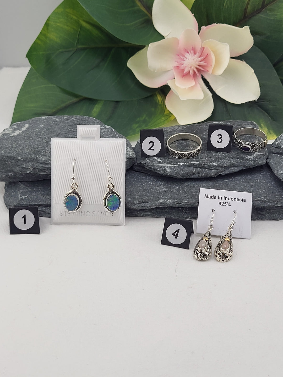 RESERVED FOR: Lee_K -12/26/2024 - 4 Sterling Silver Items