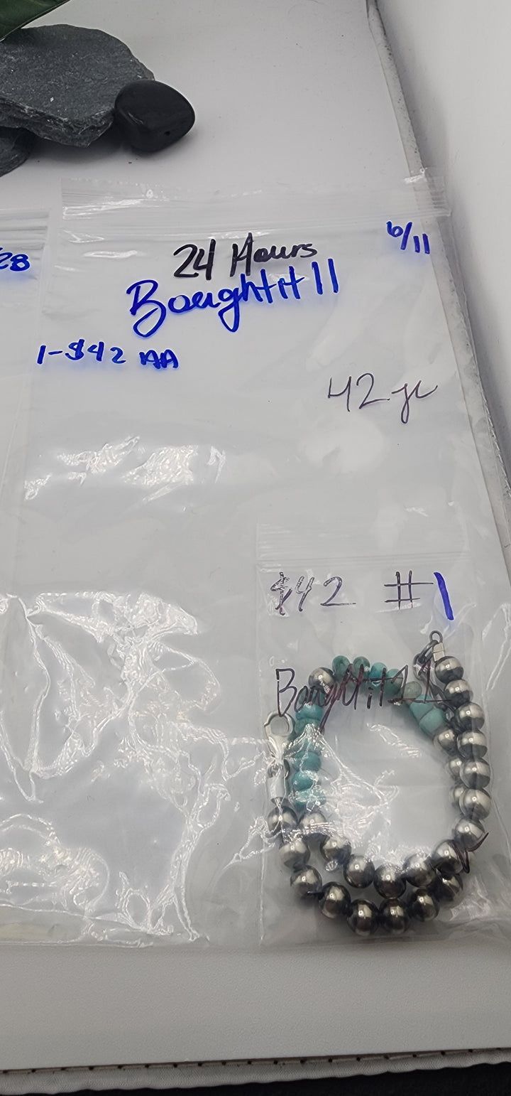 24 -RESERVED FOR: Boughtit11 - 6/11/2025 tiktok Live Show - 1 Sterling Silver Items