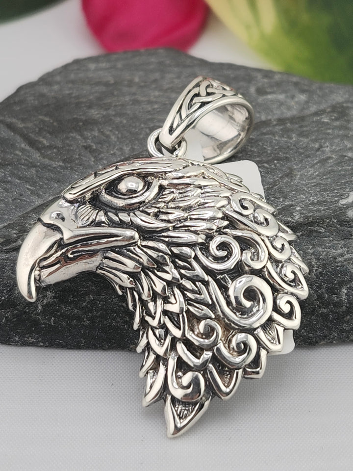 Designer SOMS 925 Sterling Silver Eagle Pendant