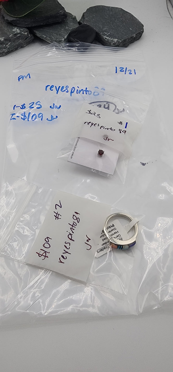PM SHOW 48HR - RESERVED FOR:  reyespinto89- 12/21/2025 tiktok Live Show -2 Sterling Silver Items
