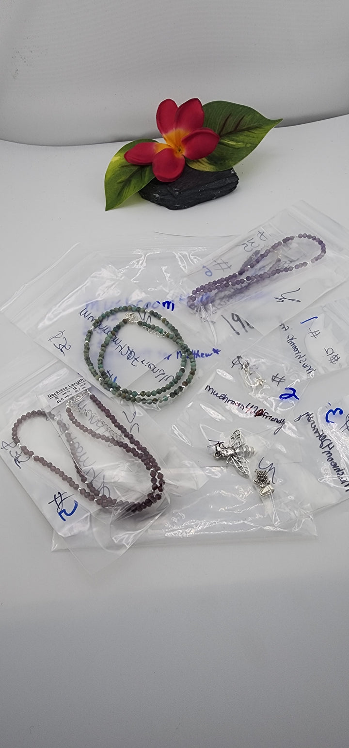 RESERVED FOR: mushroom420friendly - 5/29/2025 tiktok Live Show - 7 Sterling Silver Items
