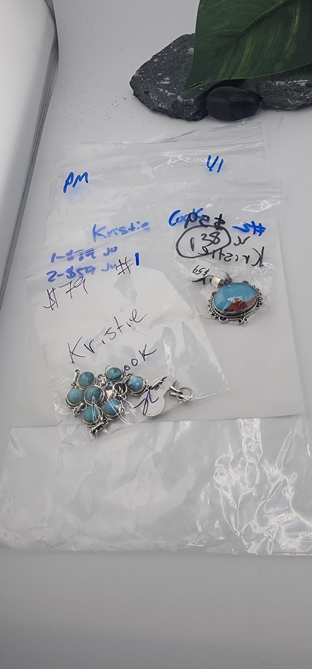 PM SHOW 48HR - RESERVED FOR: Kristie Cook - 1/1/2026 tiktok Live Show - 2 Sterling Silver Items