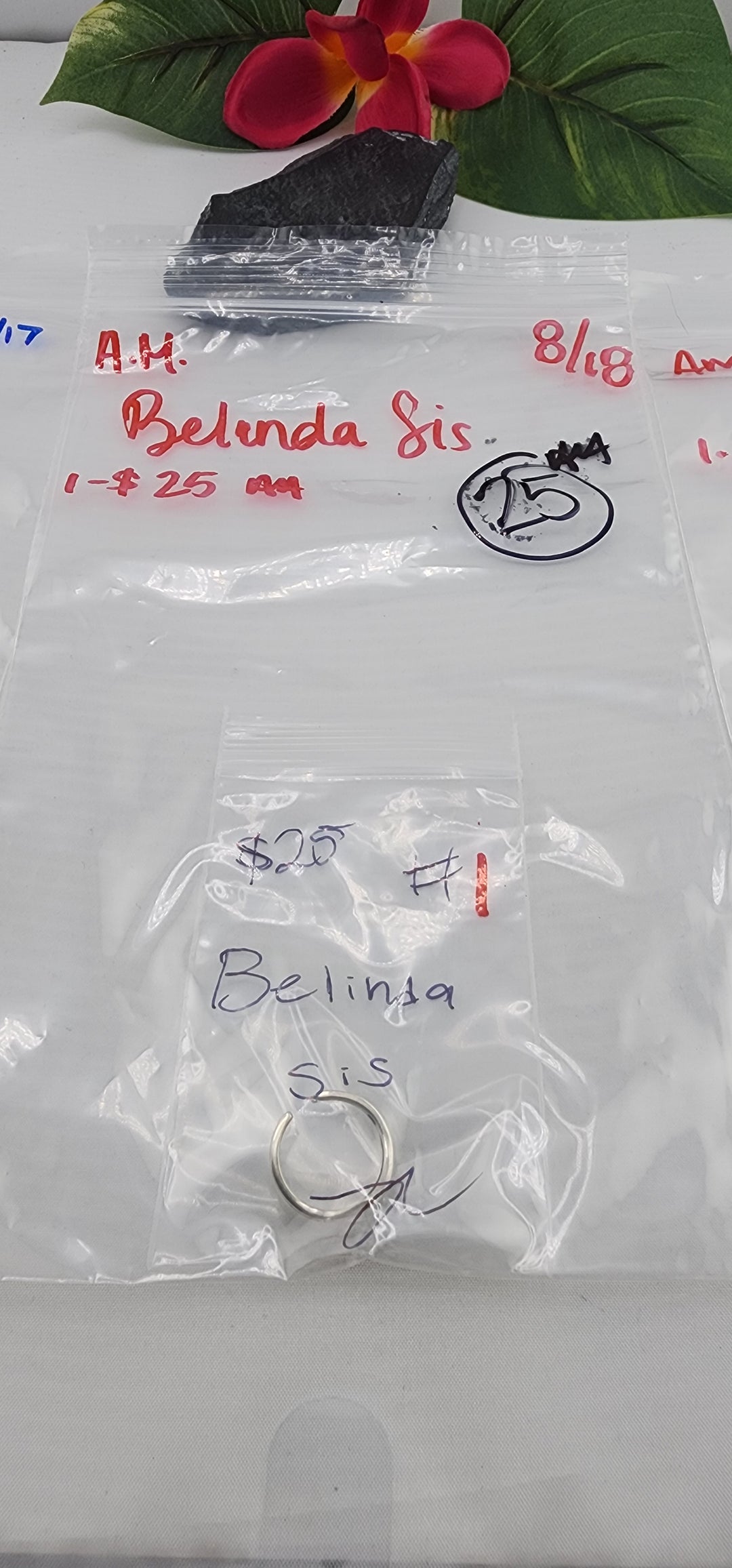 AM SHOW 48HR - RESERVED FOR: Belinda Sis - 8/18/2025 FL tiktok Live Show - 1 Sterling Silver Items