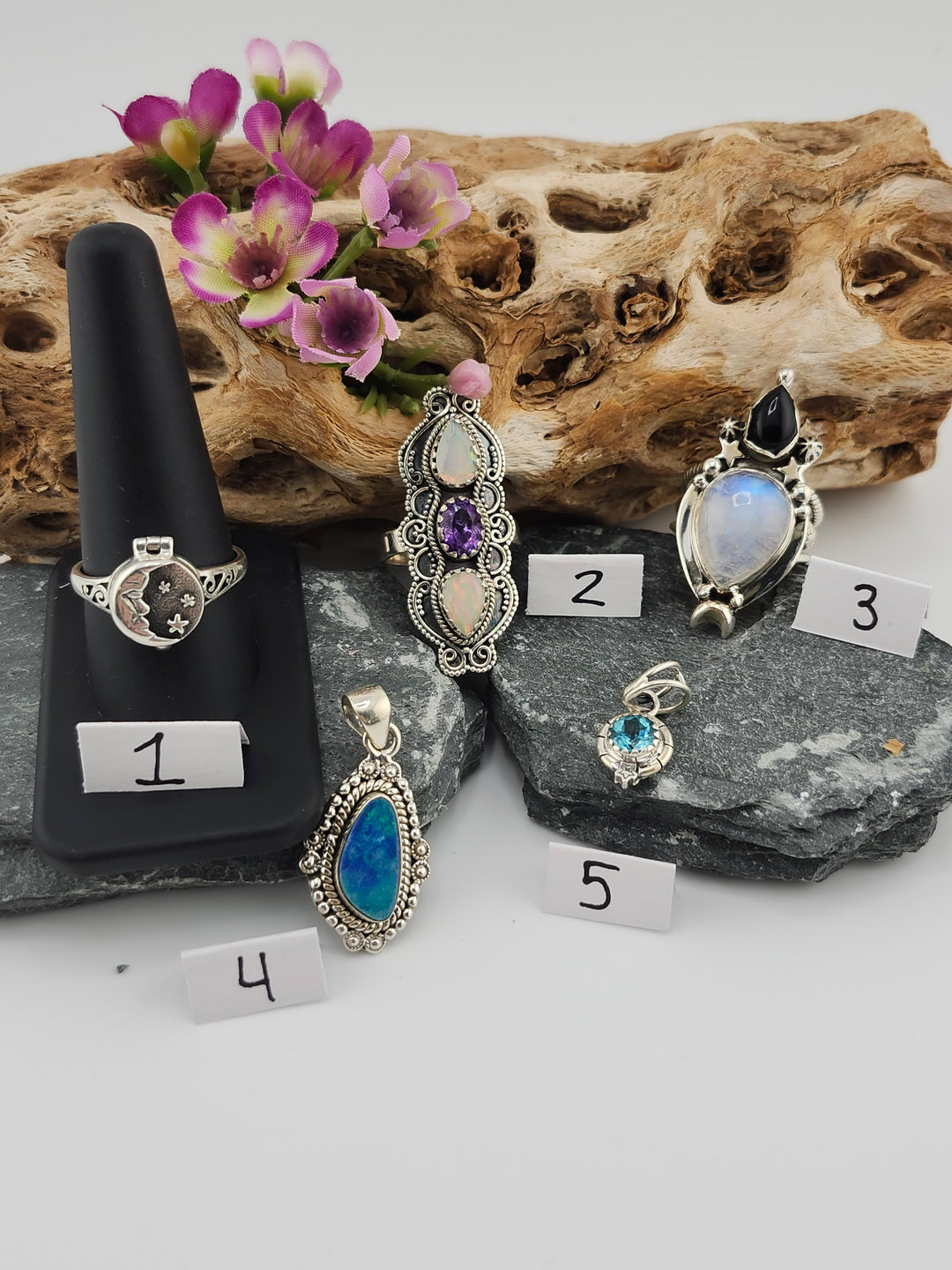 RESERVED FOR:   Snoble44 -11/30/2024 - 5 Sterling Silver Items