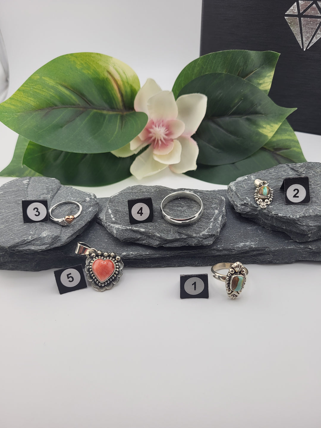 RESERVED FOR: Vicki Malone697- 1/26/2025 Show -5 Sterling Silver Items