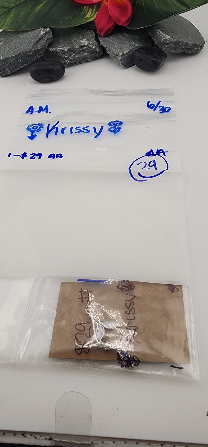RESERVED FOR: 🌻Krissy🌻- 6/30/2025 tiktok A.M Live Show - 1 Sterling Silver Items