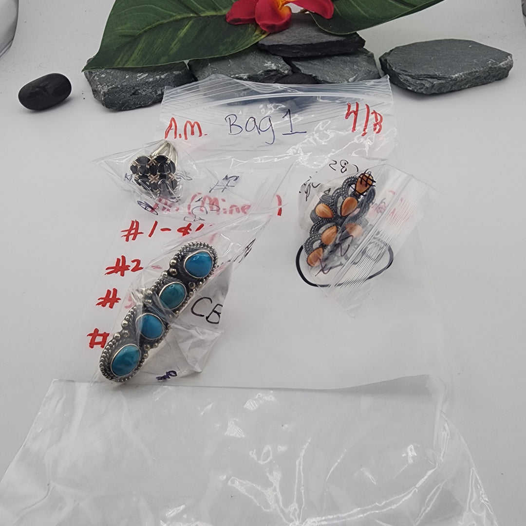 Ari [Mineral Alchemy] Bag 1 - 4/8/26 - 3 925 Sterling Silver Items