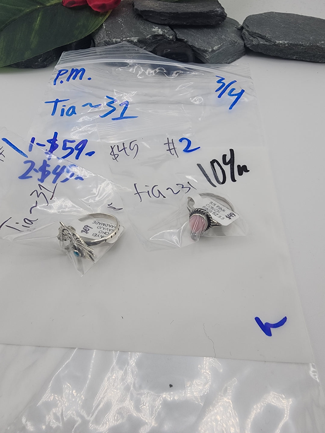 Tia~31 - 3/4/26 - 2 925 Sterling Silver Items