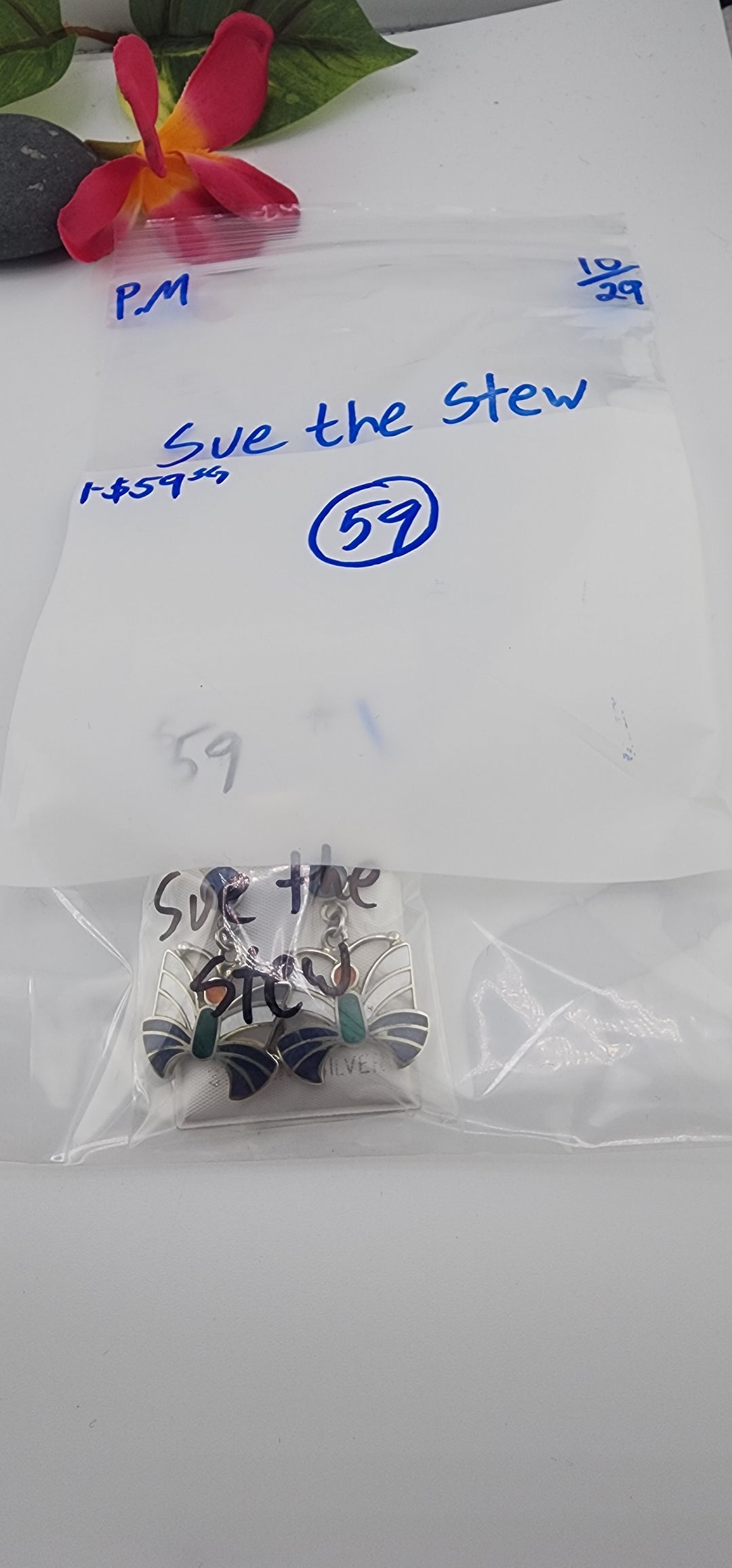 PM SHOW 48HR - RESERVED FOR: SuetheStew - 10/29/2025 FL tiktok Live Show - 1 Sterling Silver Items