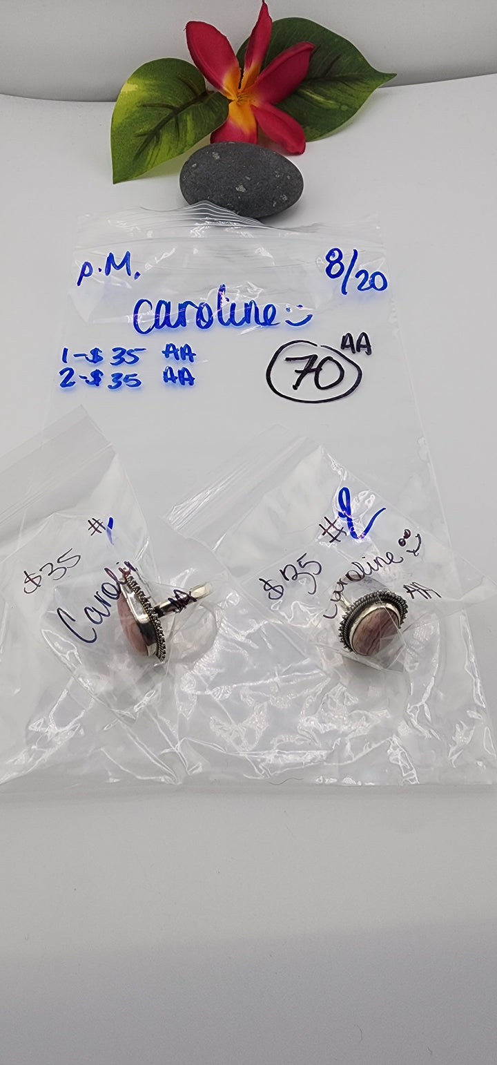 PM SHOW 48HR - RESERVED FOR: caroline :) - 8/20/2025 FL tiktok Live Show - 2 Sterling Silver Items