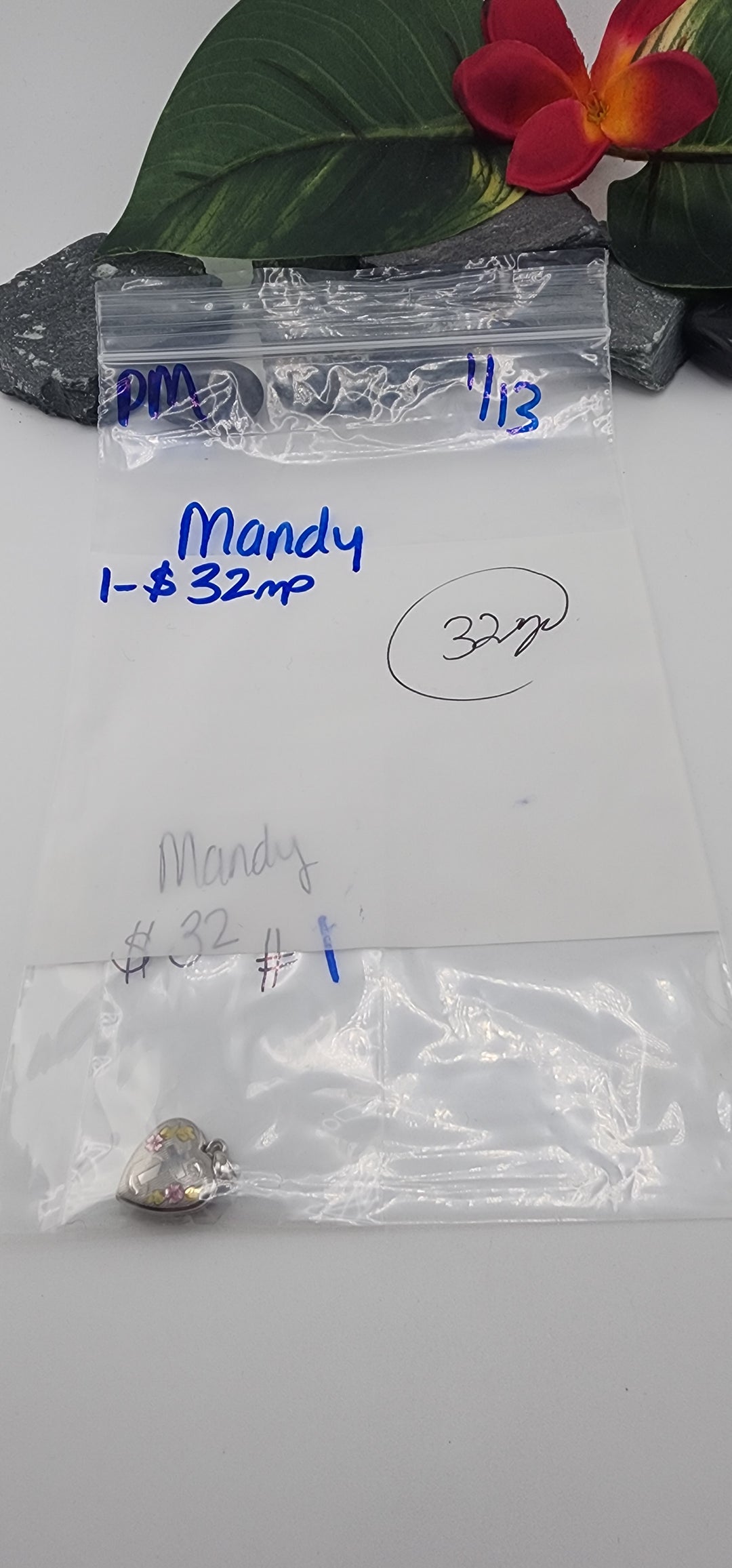 Custom sterling silver items - PM SHOW RESERVED FOR: Mandy - 1/13/2026 tiktok Live Show - 1 Sterling Silver Items