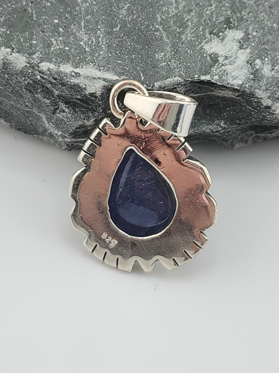 Tanzanite Teardrop Pendant