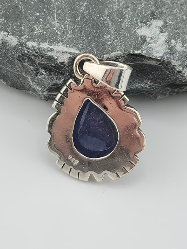 Tanzanite Teardrop Pendant