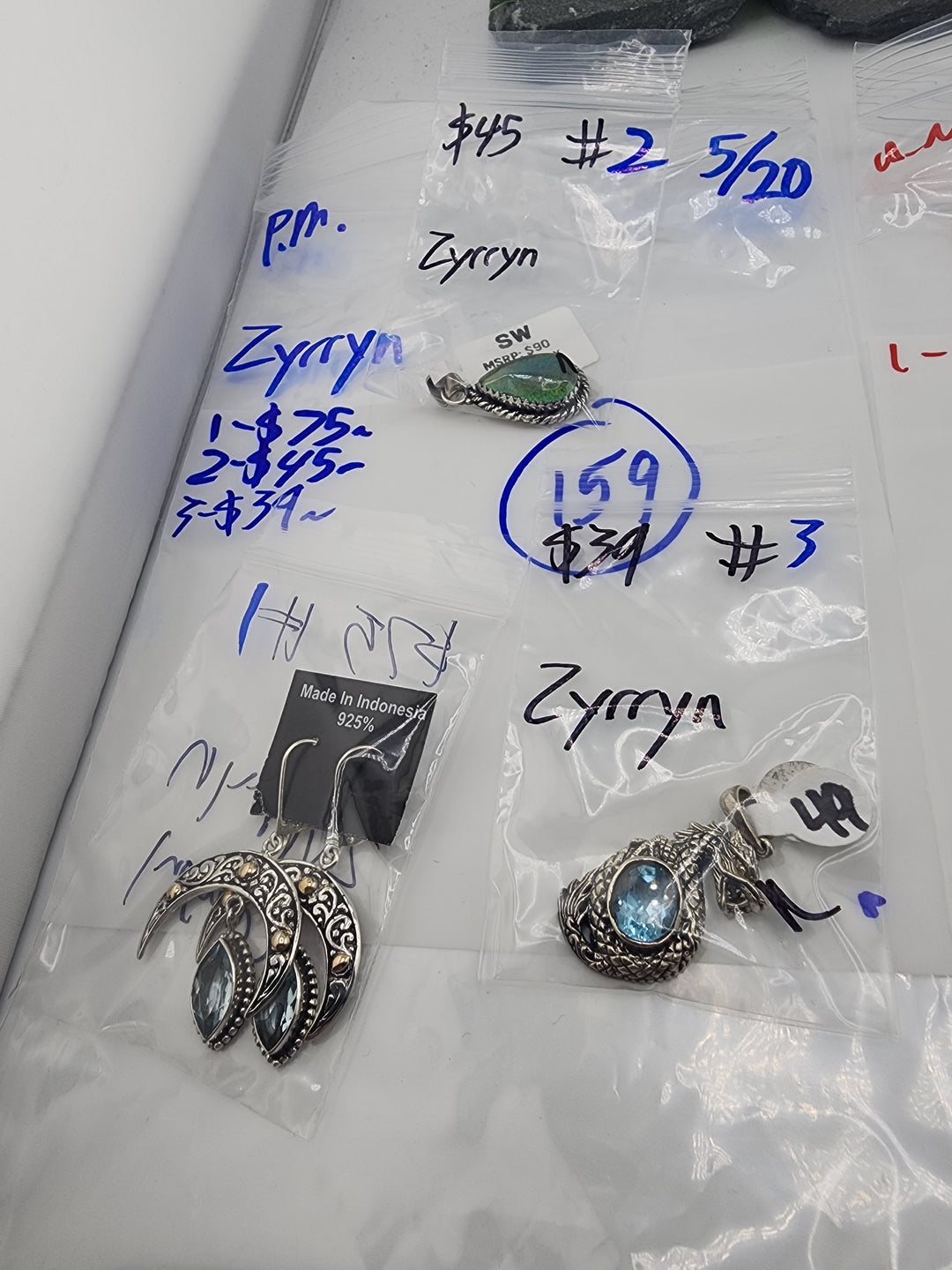 Zyrryn - 5/20/26 PM - 3 925 Sterling Silver