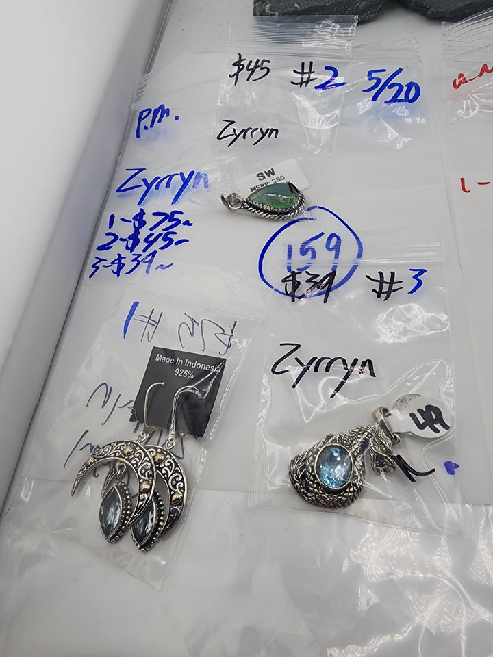 Zyrryn - 5/20/26 PM - 3 925 Sterling Silver