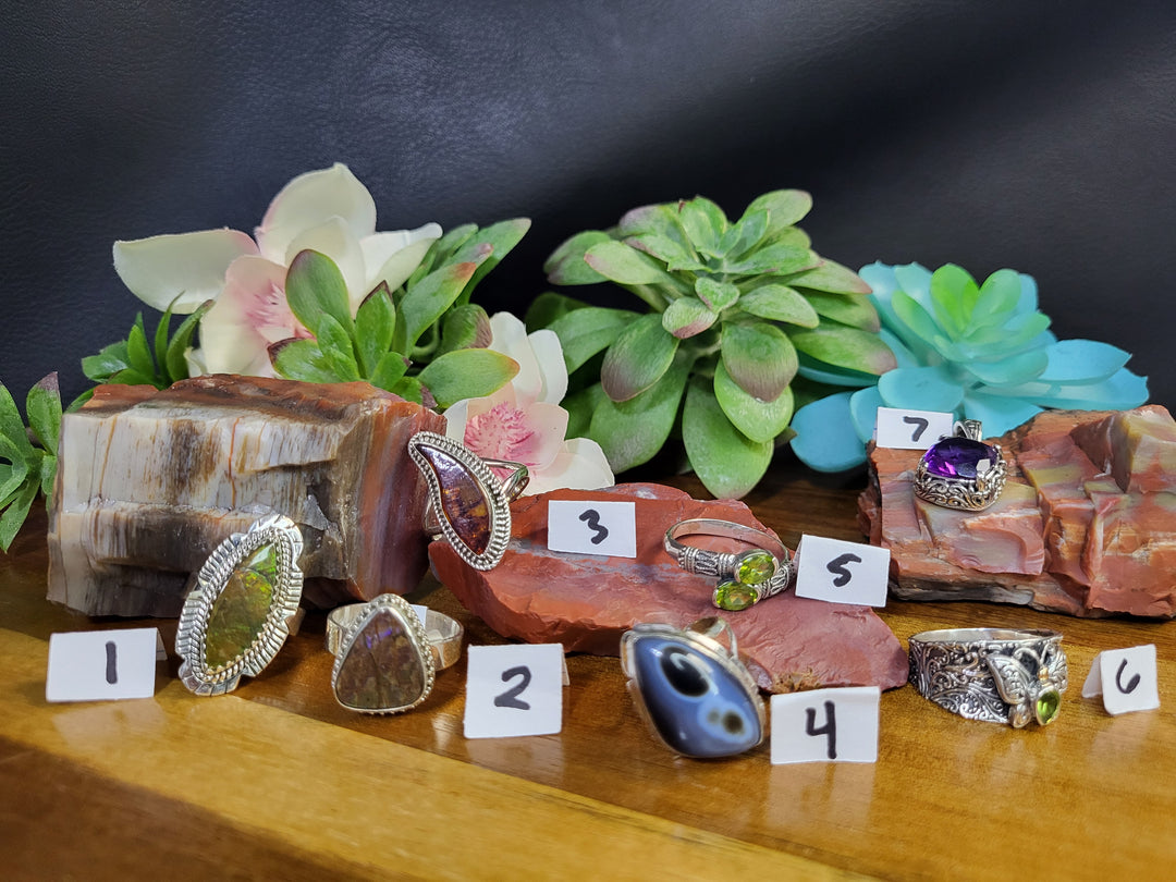 RESERVED FOR: baddbafhjym-7/12/24- 3 Sterling Silver Items