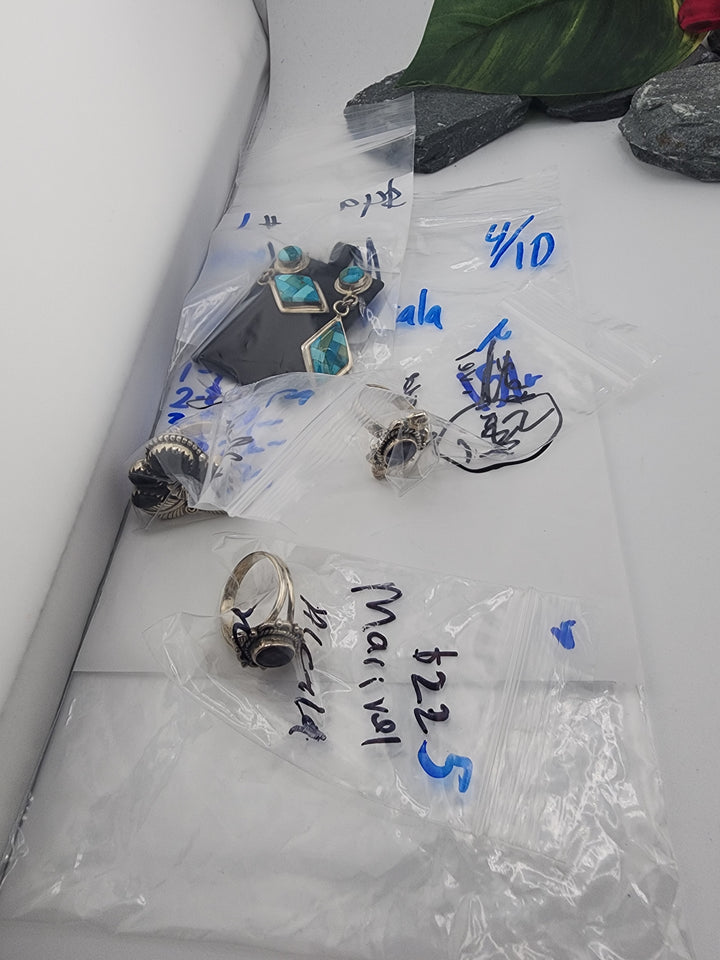 Marivel Alcala - 4/10/26 PM - 4 925 Sterling Silver Items
