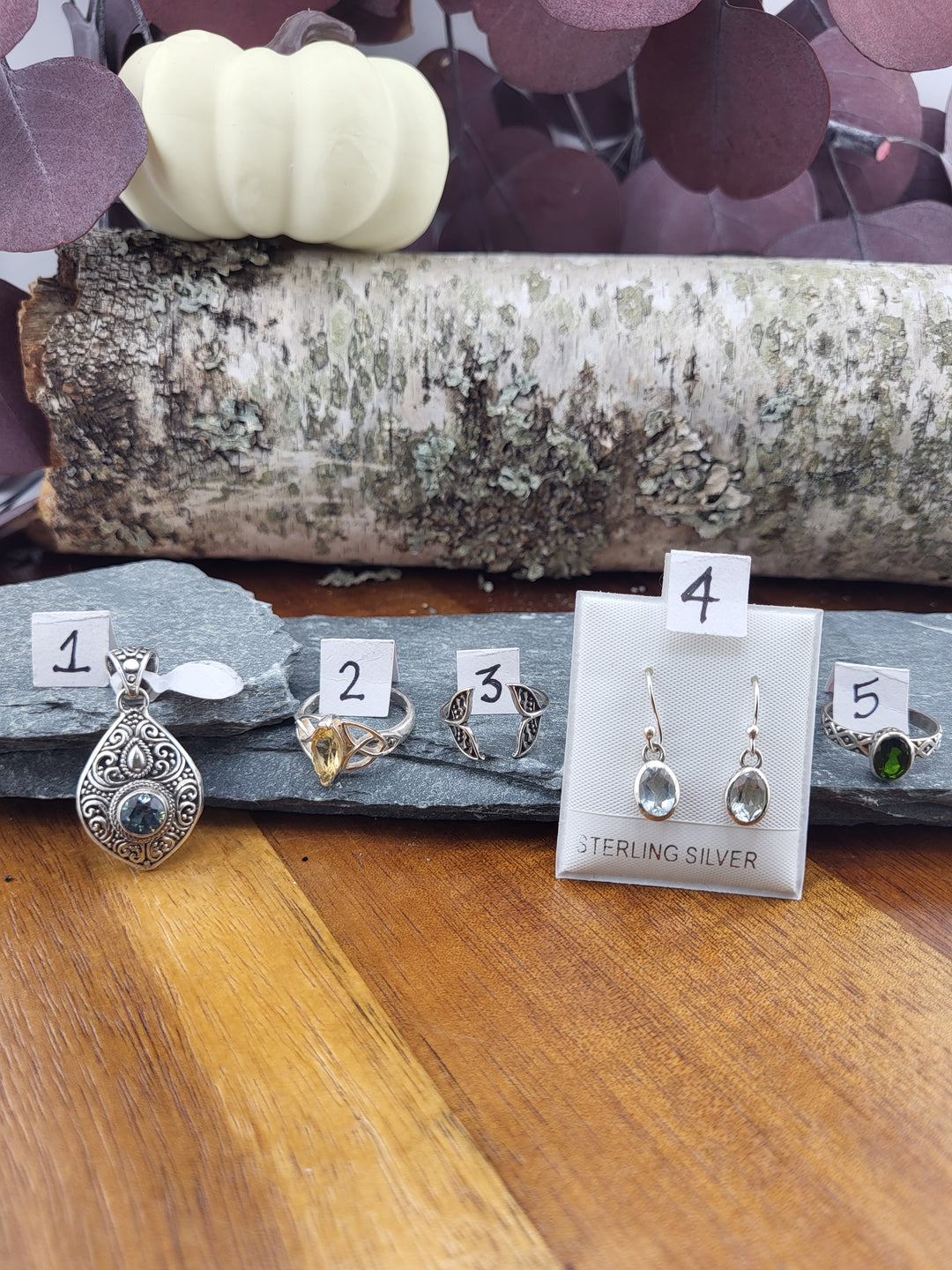 RESERVED FOR: Save Texas Dogs-10/07/2024 -5 Sterling Silver Items