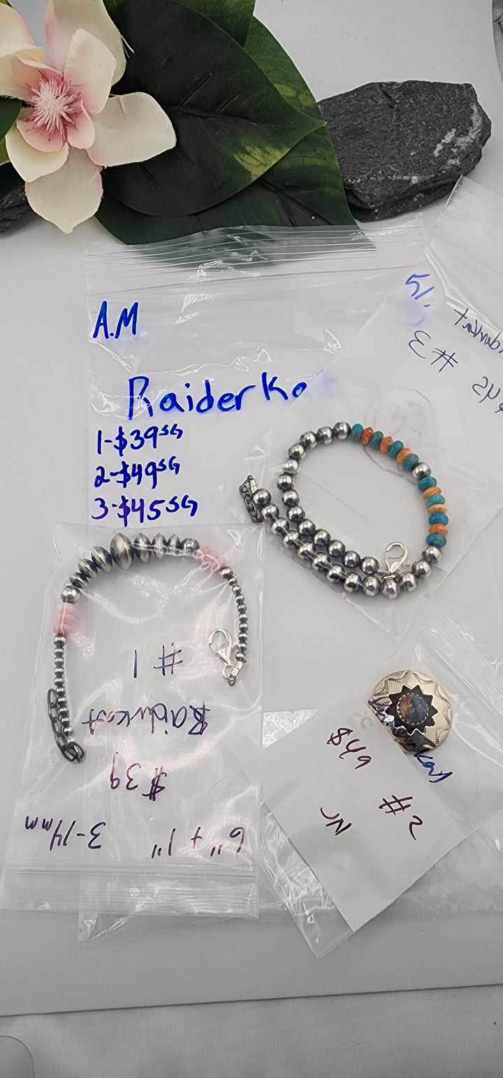 RESERVED FOR:  Raiderkat- 5/5/2025 tiktok A.M Live Show -  2 Sterling Silver Items