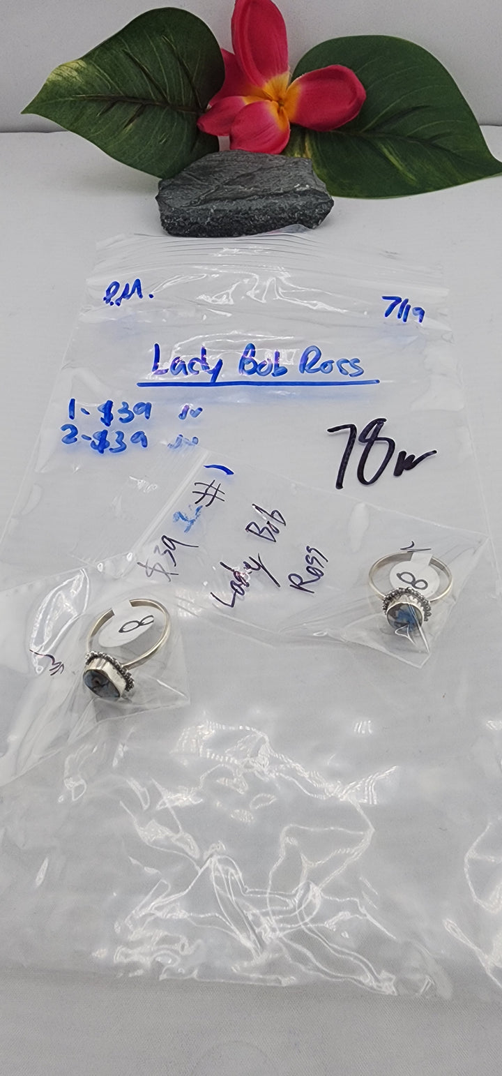 PM SHOW 48HR - RESERVED FOR: Lady Bob Ross - 7/19/2025 FL tiktok Live Show - 2 Sterling Silver Items