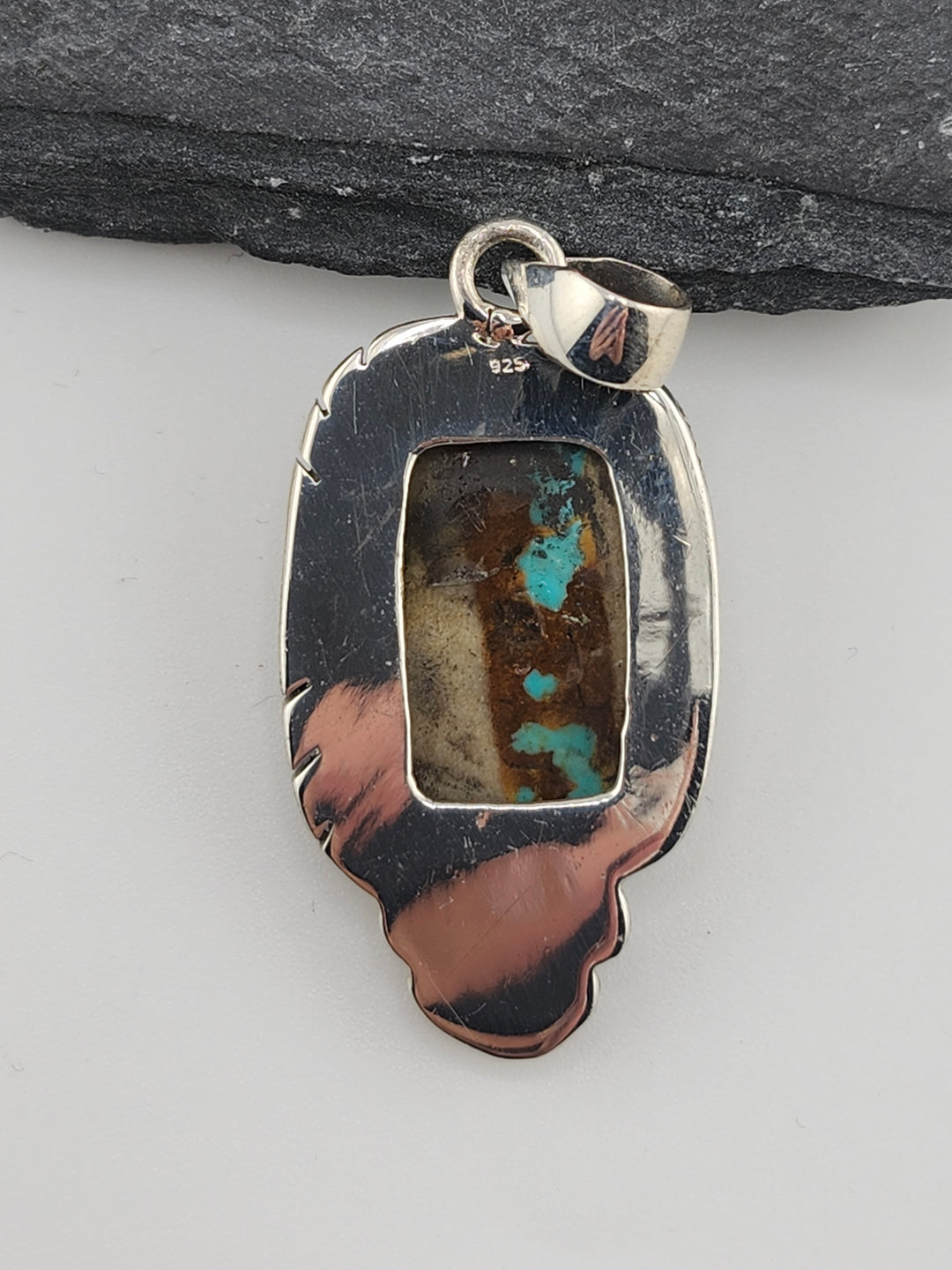 Royston Ribbon Turquoise Pendant