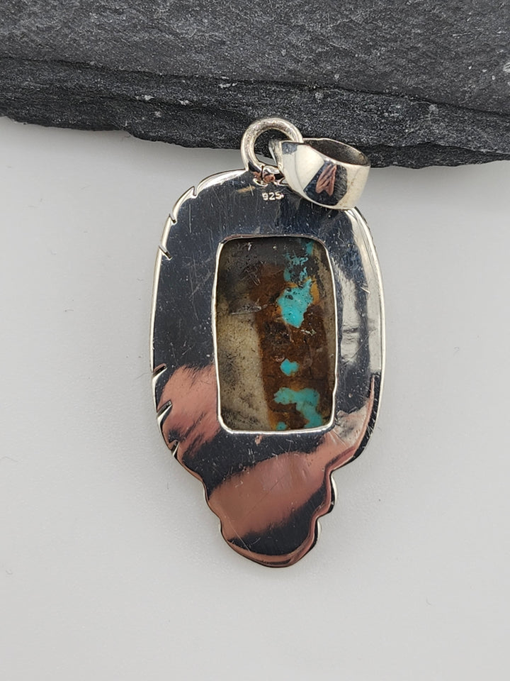 Royston Ribbon Turquoise Pendant