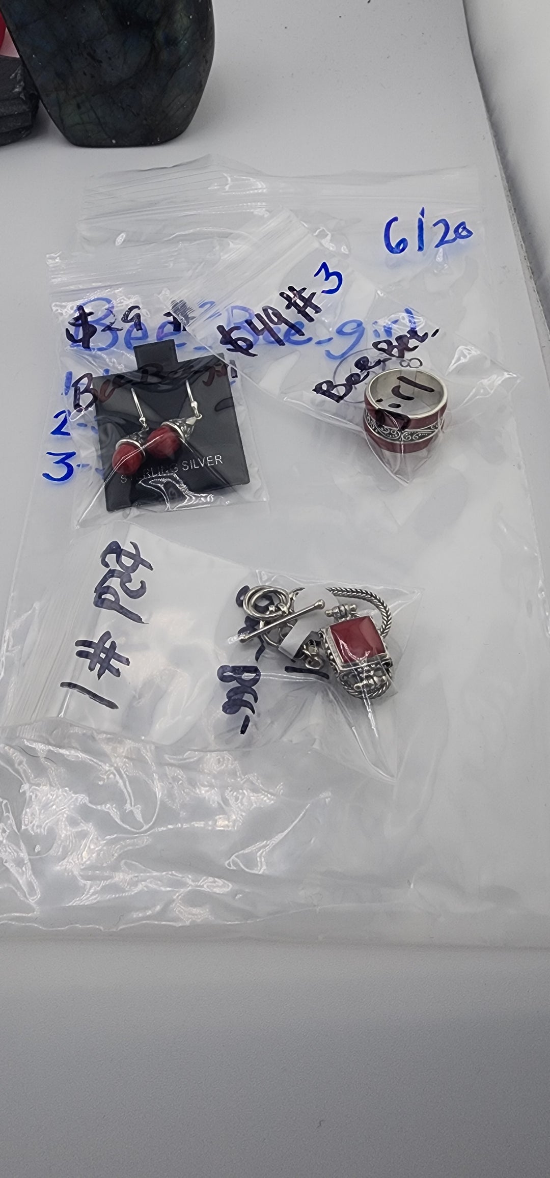 48HR - RESERVED FOR: Bee_Bee_girl - 6/20/2025 FL tiktok Live Show -3  Sterling Silver Items