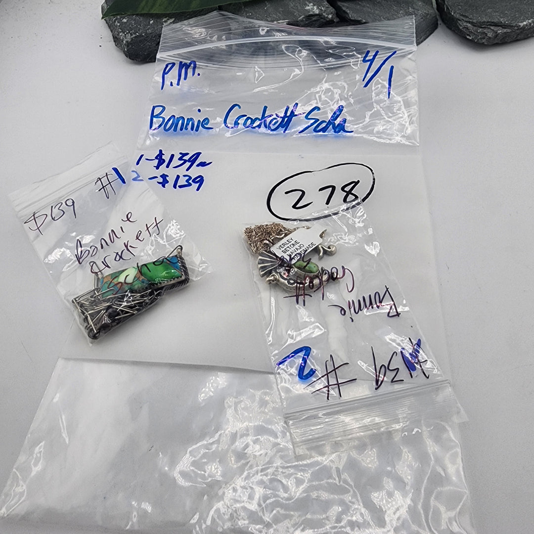 Bonnie Crockett Scha - 4/1/26 - 2 925 Sterling Silver Items