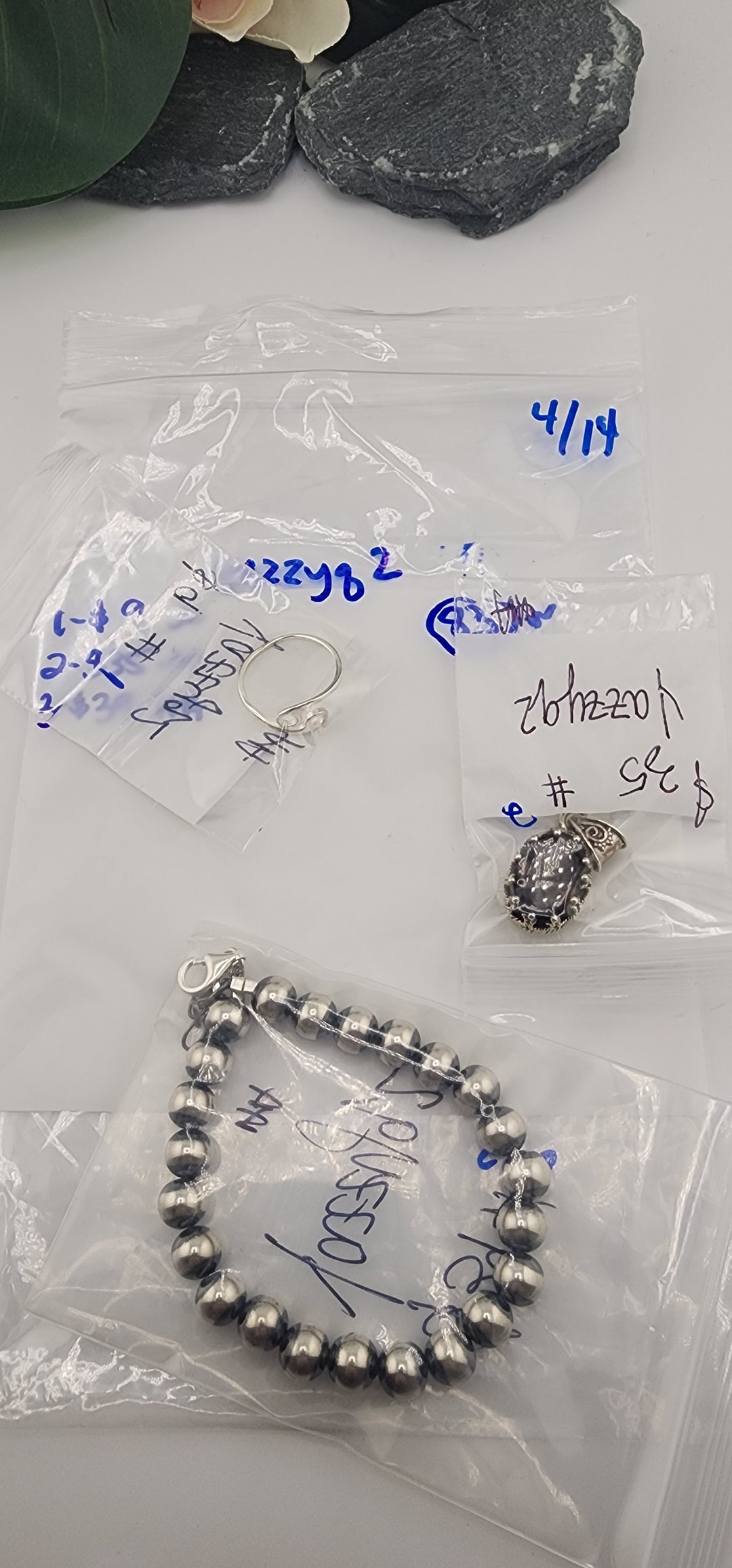 RESERVED FOR:  yazzyq2- 4/14/2025 tiktok Live Show -3  Sterling Silver Items