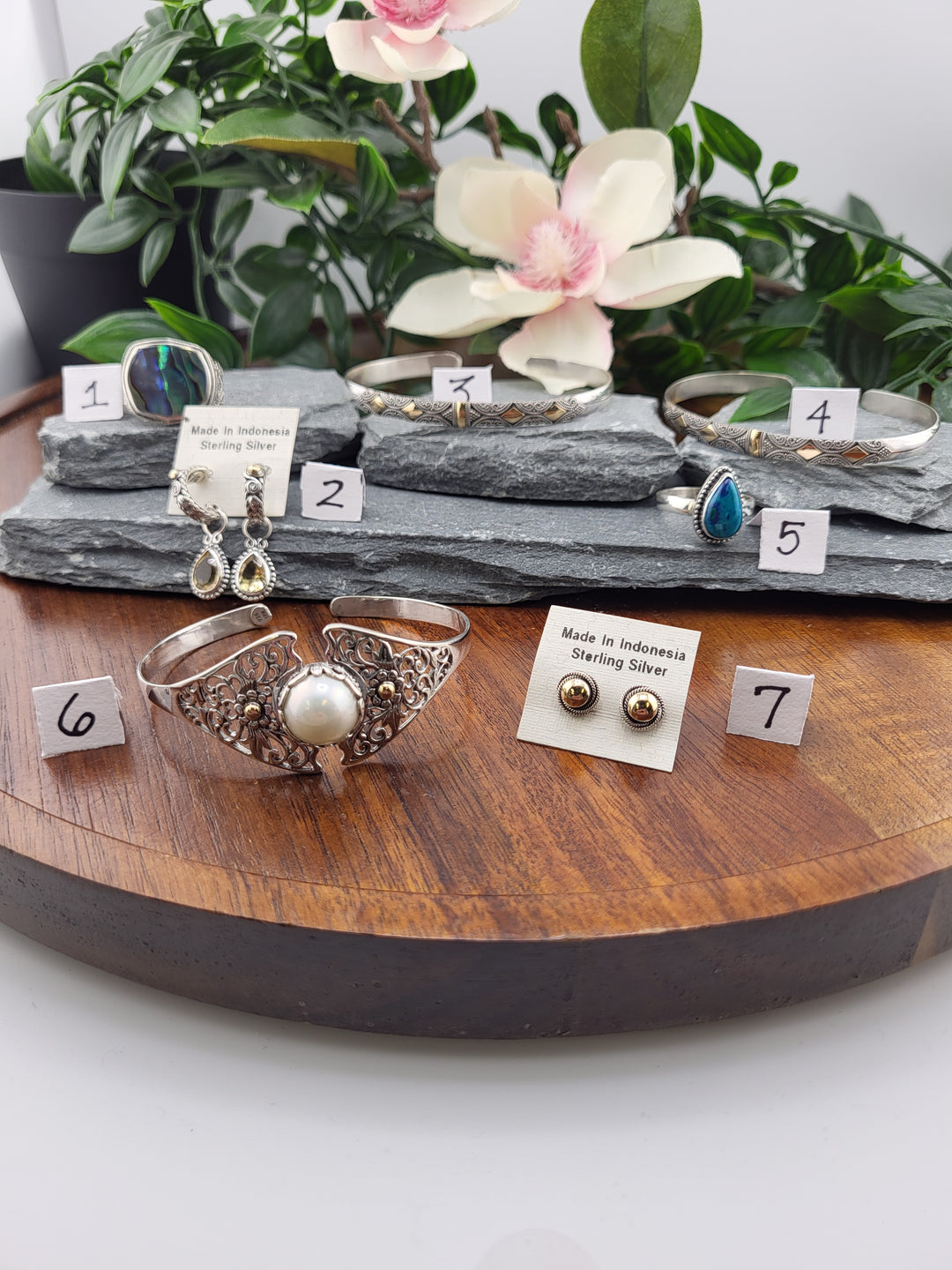 RESERVED FOR:  Ashley -10/26/2024 - 5 Sterling Silver Items